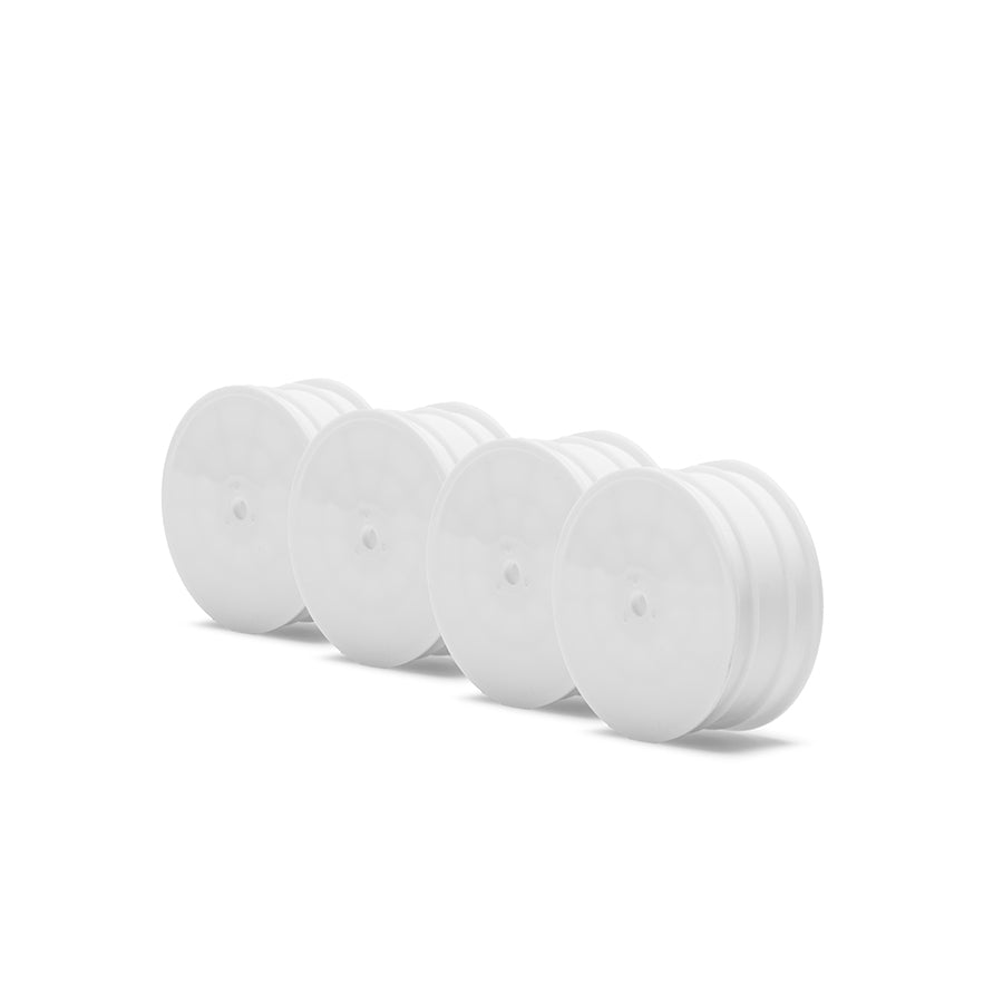 BUGGY 1/10 FRONT RIMS WHITE (4PCS)